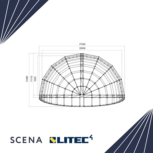 Оригинальная конструкция для ваших проектов – сферическая крыша Alusfera от Litec.