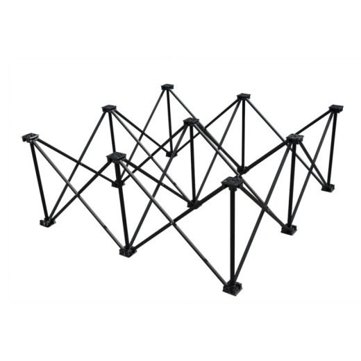 Aludeck Spider-risers black